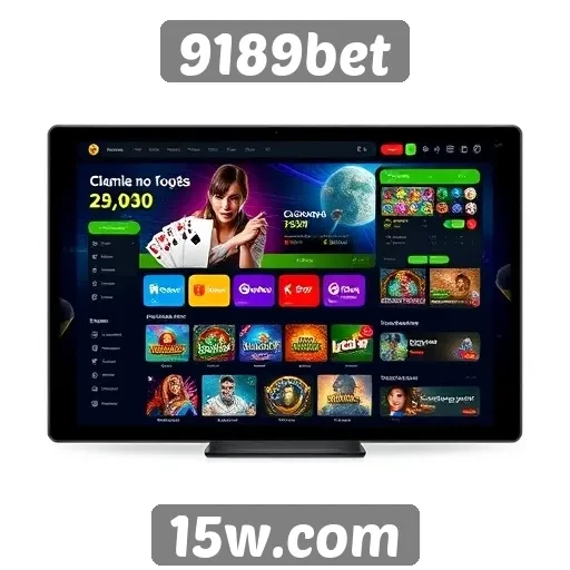 Interface e usabilidade do site 9189bet