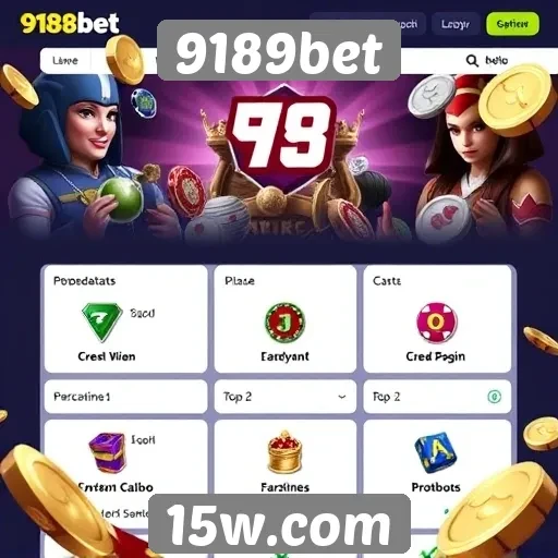 Novidades e recursos do site de jogos 9189bet