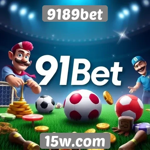 Variedade de jogos disponíveis na 9189bet